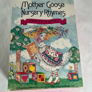 Mother Goose Nursery Rhymes Pop-Up Books set of 4